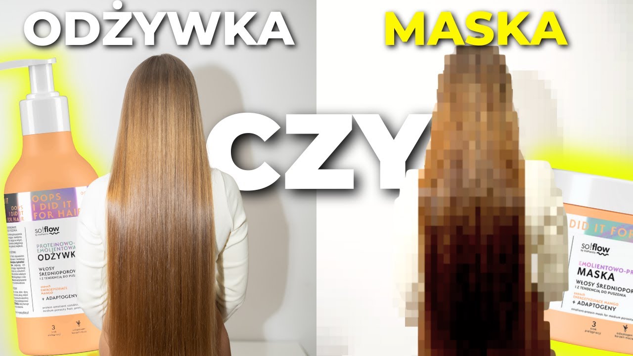 maska czy odżywka do włosów co lepsze