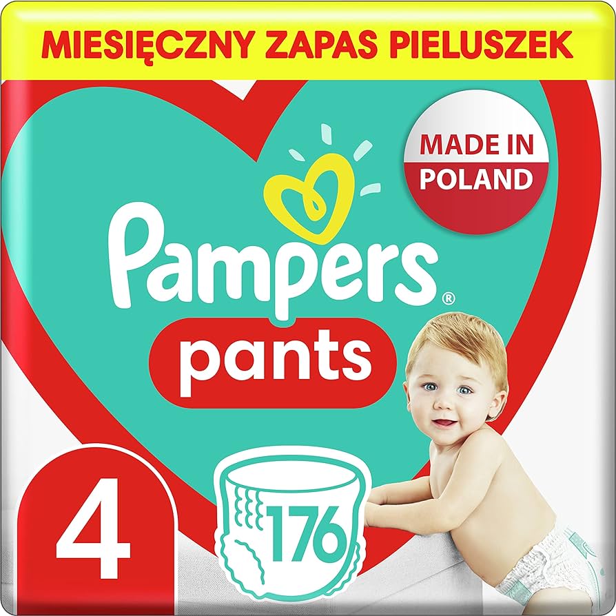 pampers pieluchomajtki 4 cena