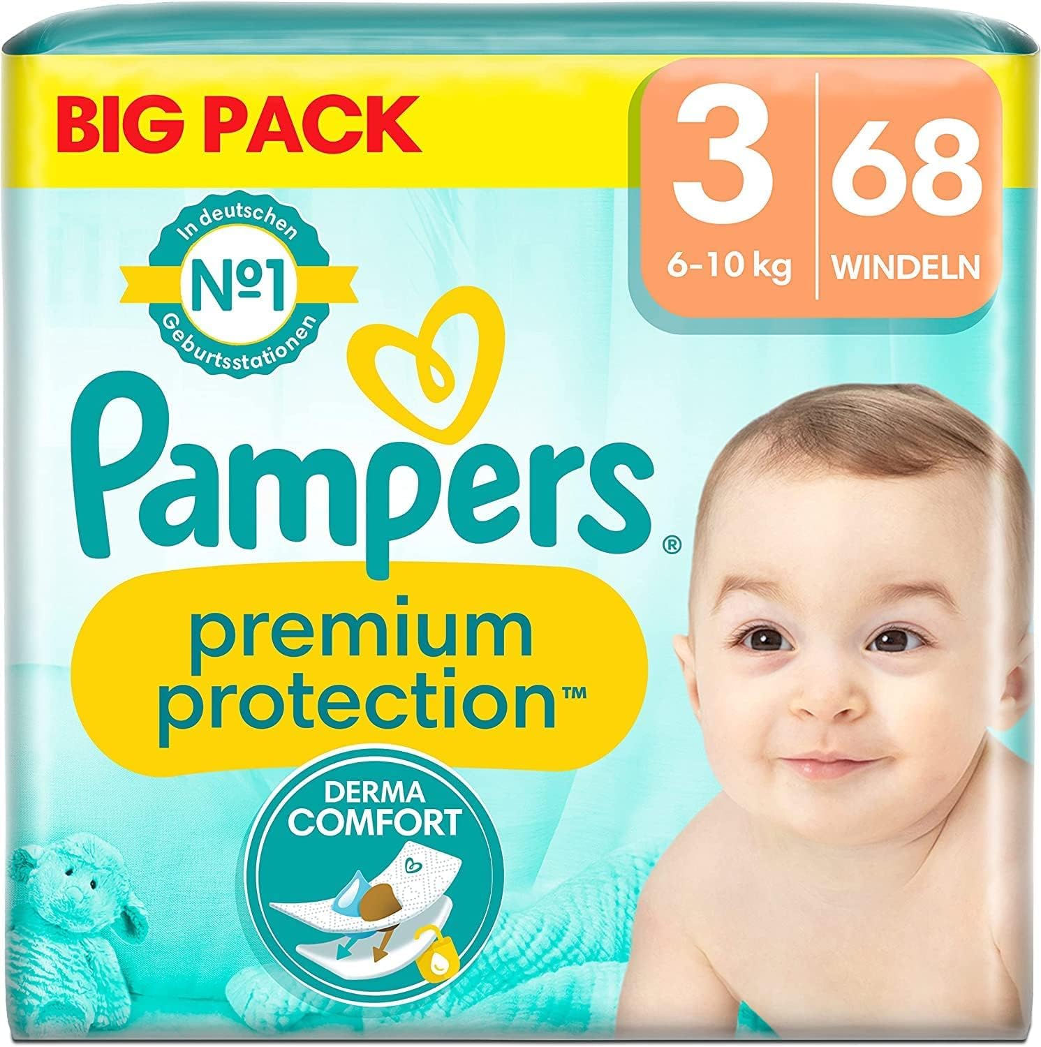 pampers 3 68