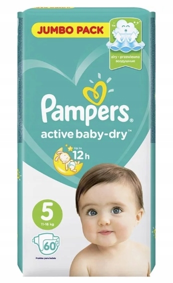 pampers active czy baby dry