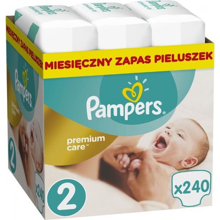 pampers premium care 2 240sztuk