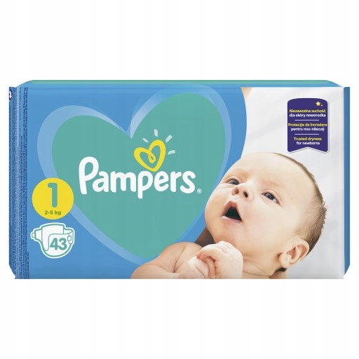 pieluchy pampers 1 i 2 allegro