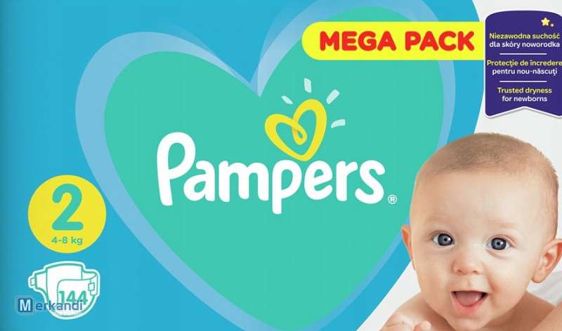 pampers 2 4-8 kg 144