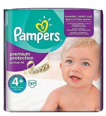 pampers premium protection 4 plus