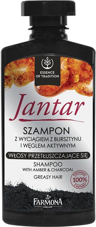 jantar szampon z węglem