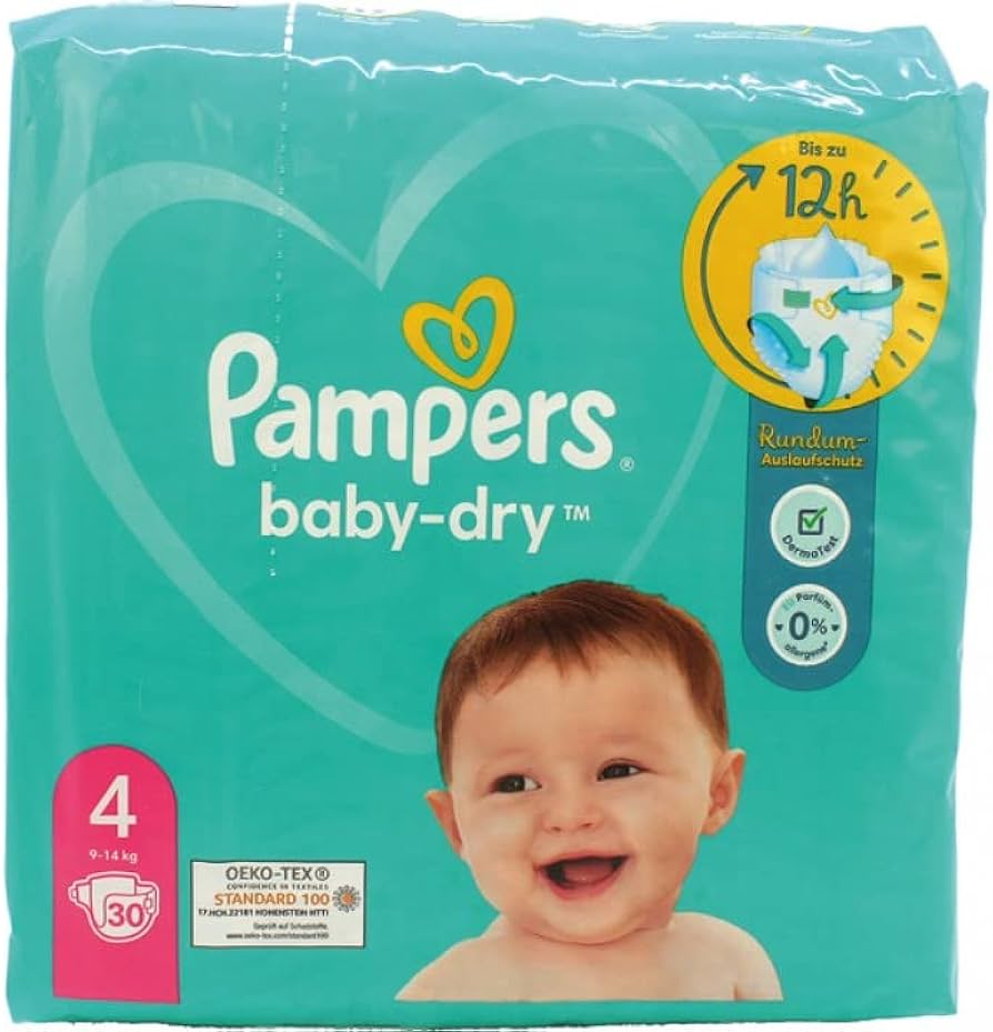 pampers baby dry rozm 4