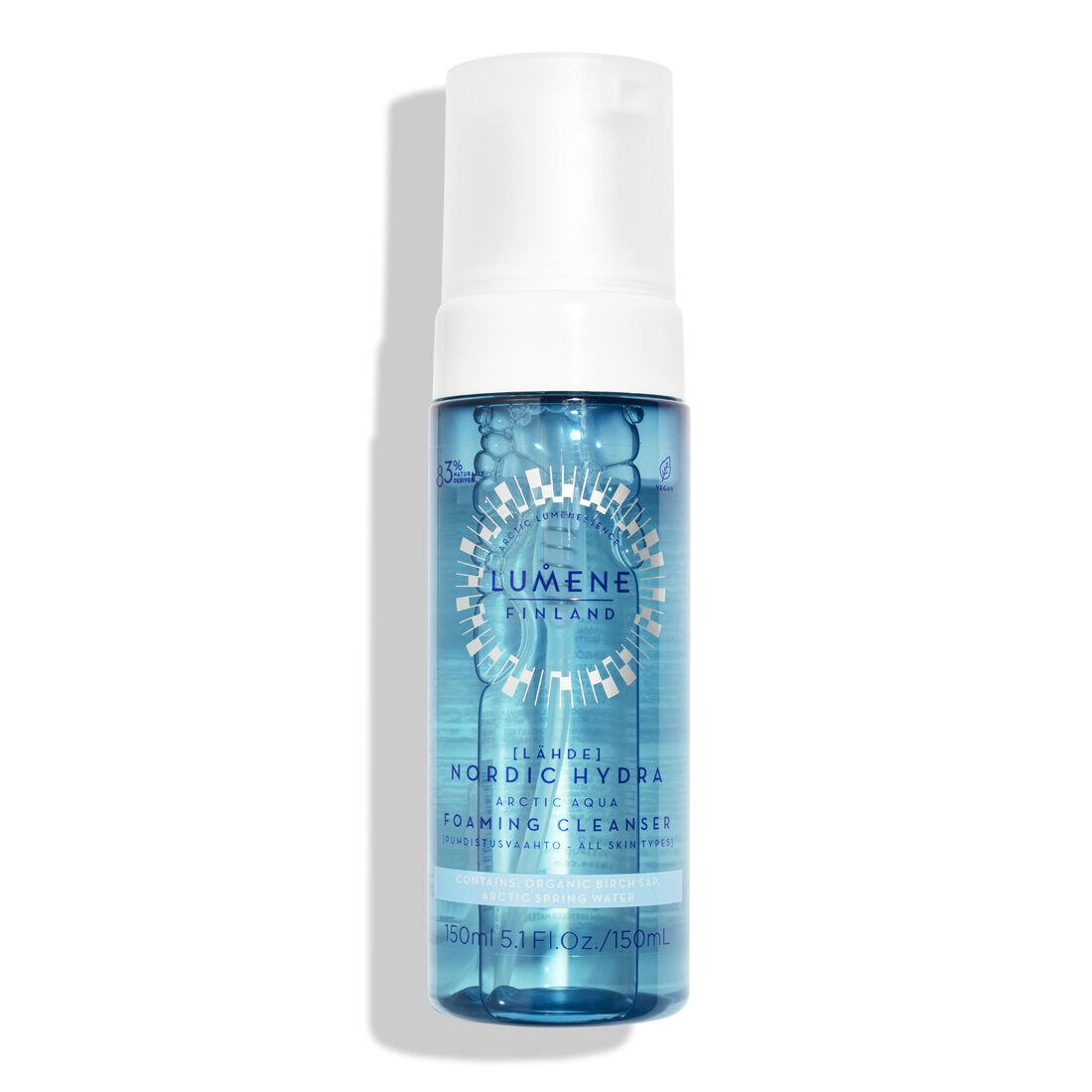 lumene lahde arctic aqua foaming cleanser pianka do mycia twarzy