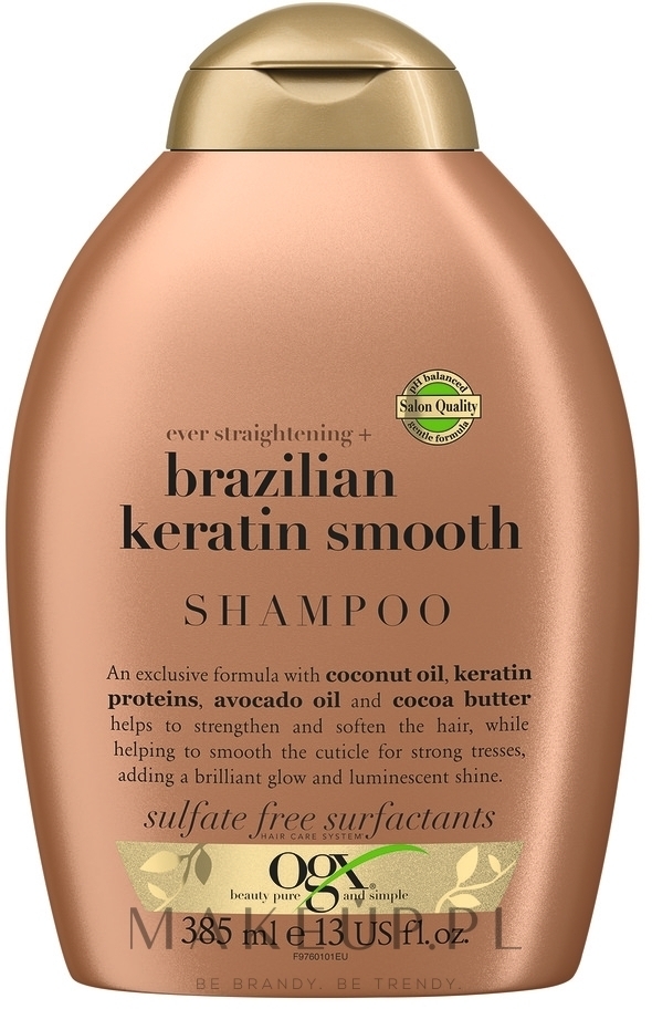 szampon brazilian keratin smooth