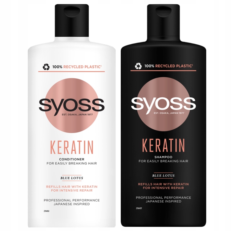 syoss keratin szampon do włosów