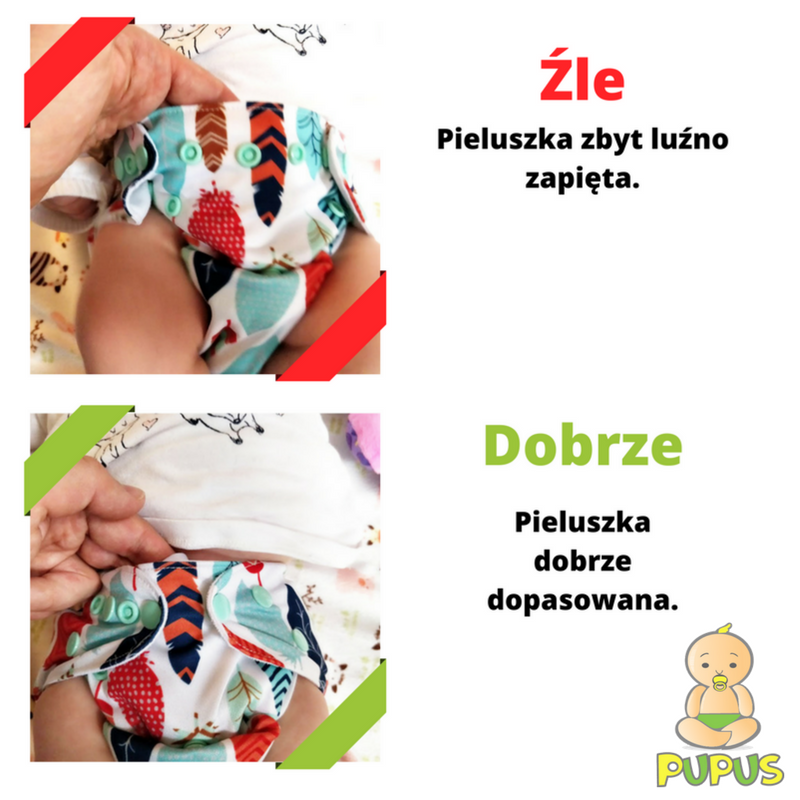 pieluchy wielorazowe jak zalozyc