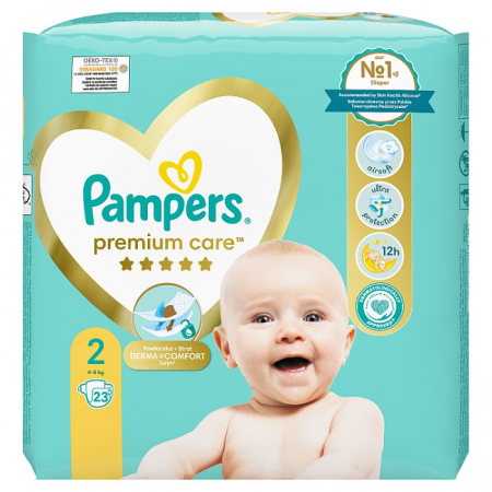 przedziały wagowe pieluch pampers