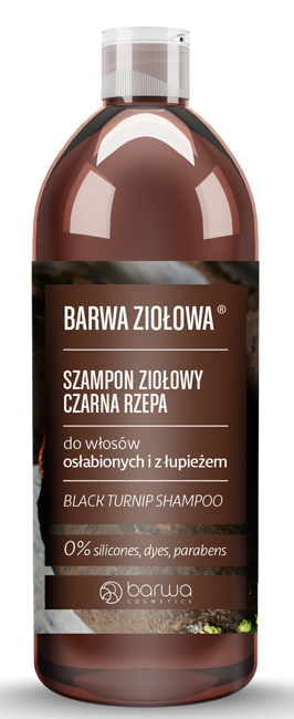 barwa ziołowa czarna rzepa szampon skład