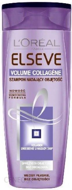 loreal elseve volume collagene szampon nadający objętość bez silikonu