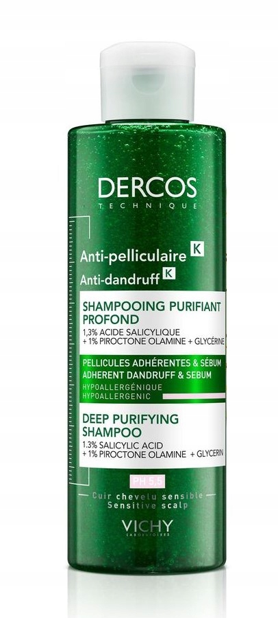 vichy dercos szampon peeling