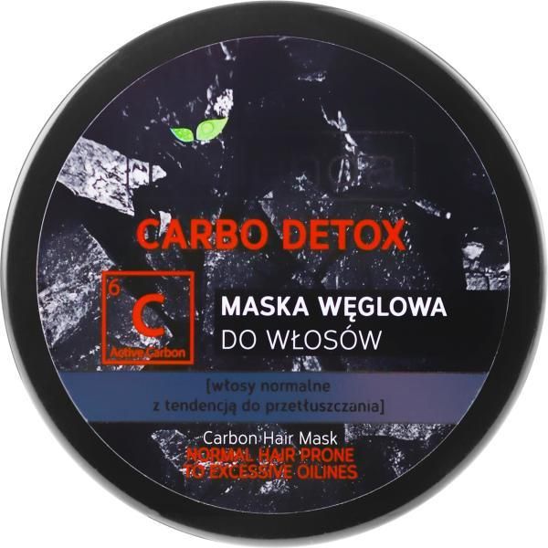 bielenda carbo detox odżywka węglowa do włosów