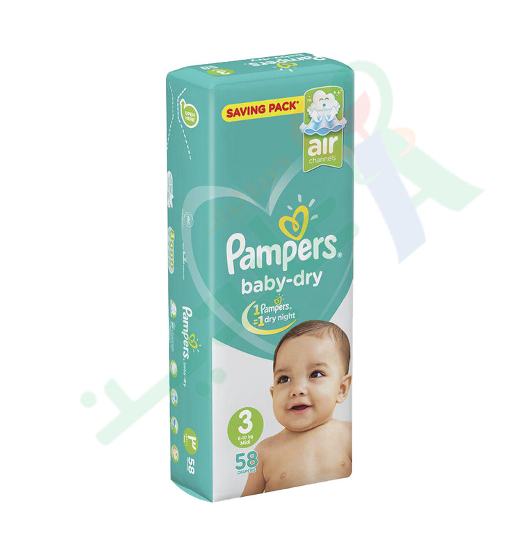 pampers midi 58