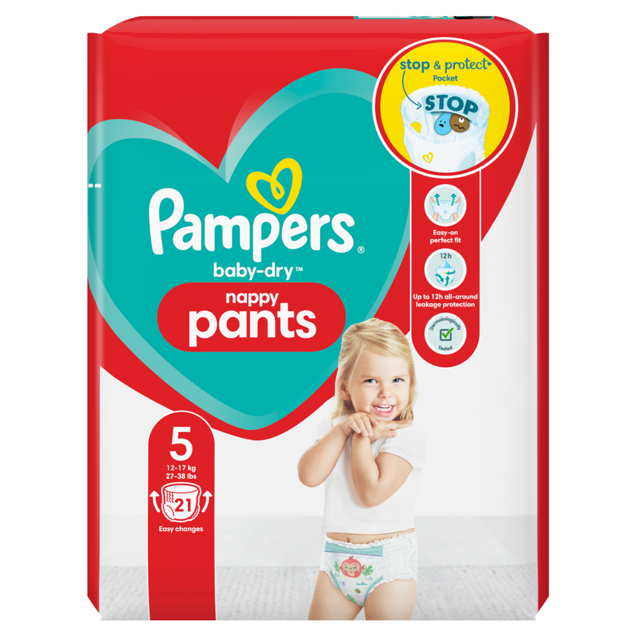 pampers pants 5 40szt