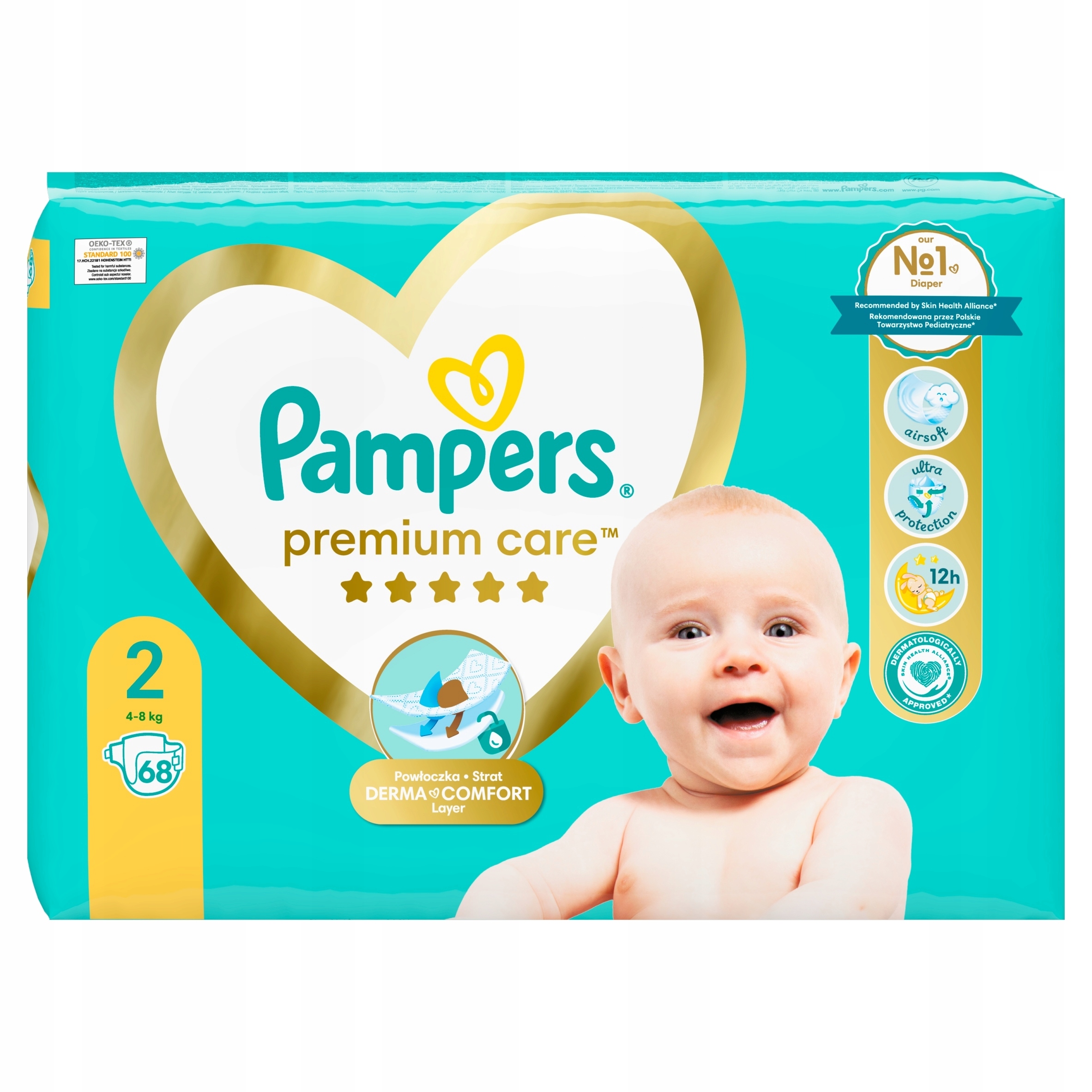 pampers premium care 2 22 sztuki cena