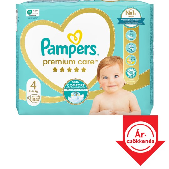 tesco pieluchy pampers premium care4