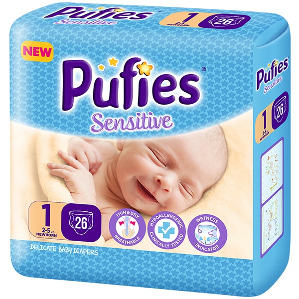 pampers pufies nr 1