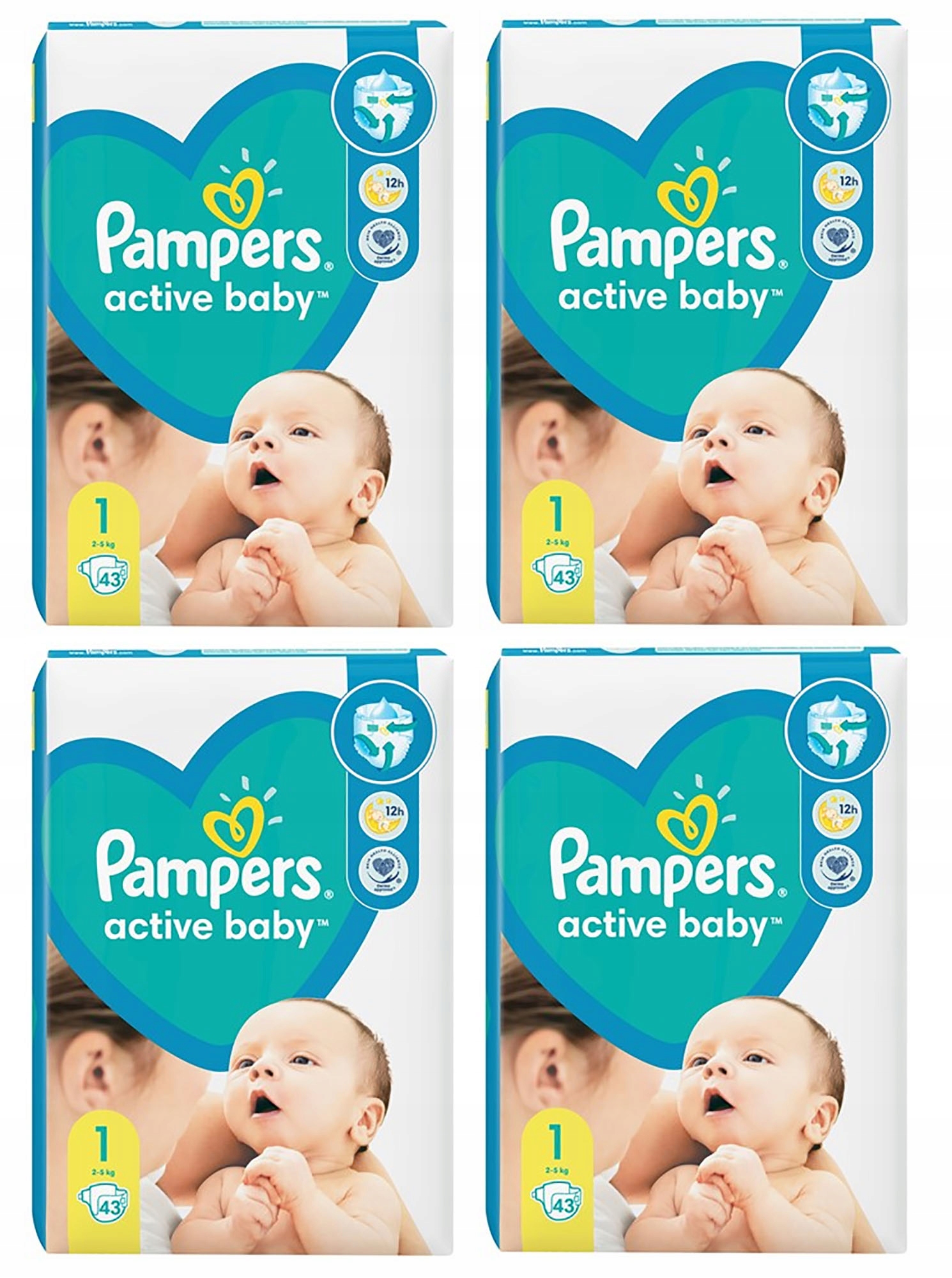 pamprersy firmy pampers rozmiar 1