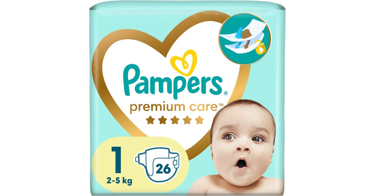 pampers 1 pampersy