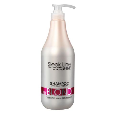 stapiz sleek line szampon z jedwabiem blond