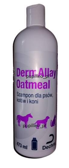 dermallay oatmeal szampon dla psa