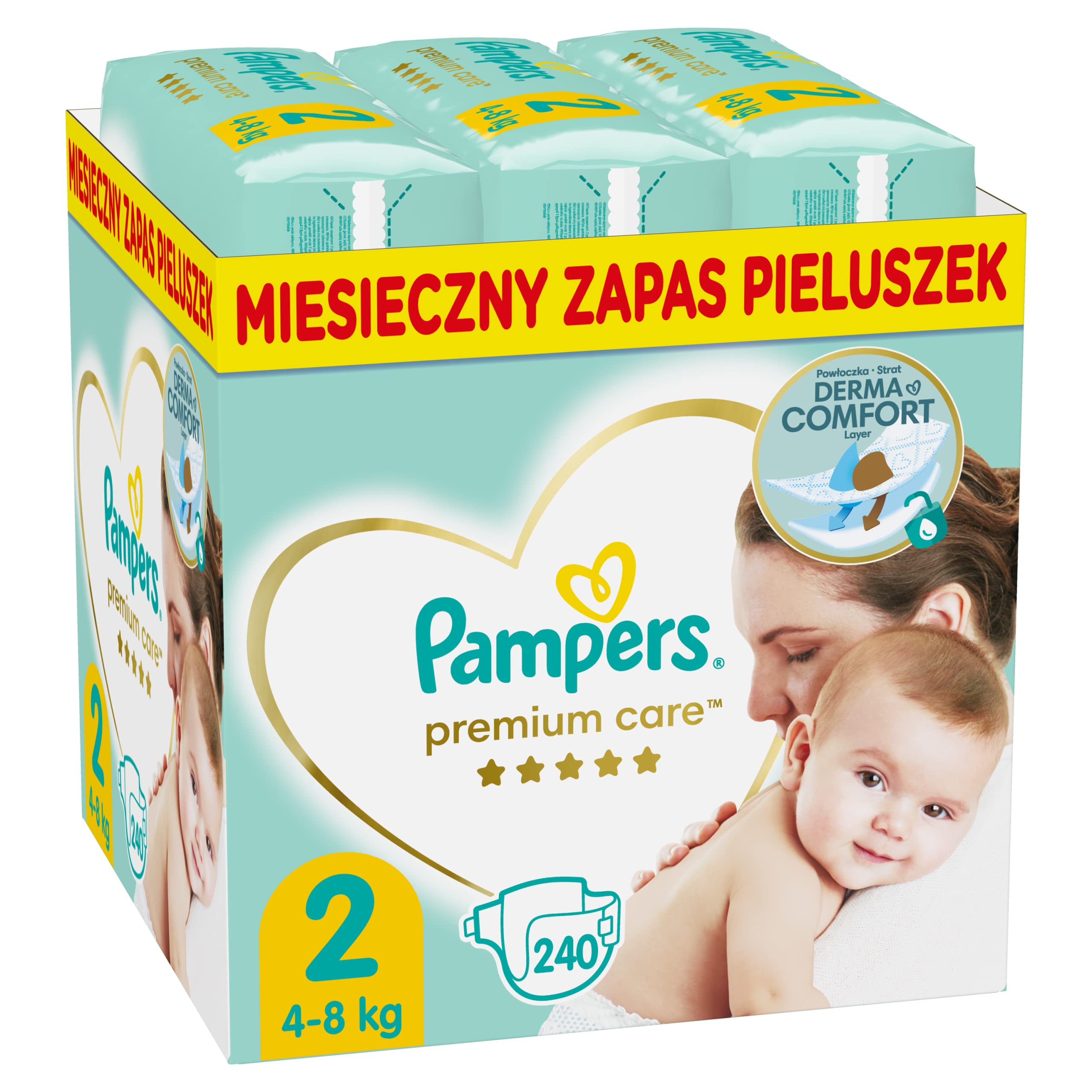 pampers premium care 1 43szt