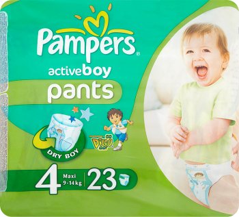pampers active boy pants pieluchomajtki 4 maxi