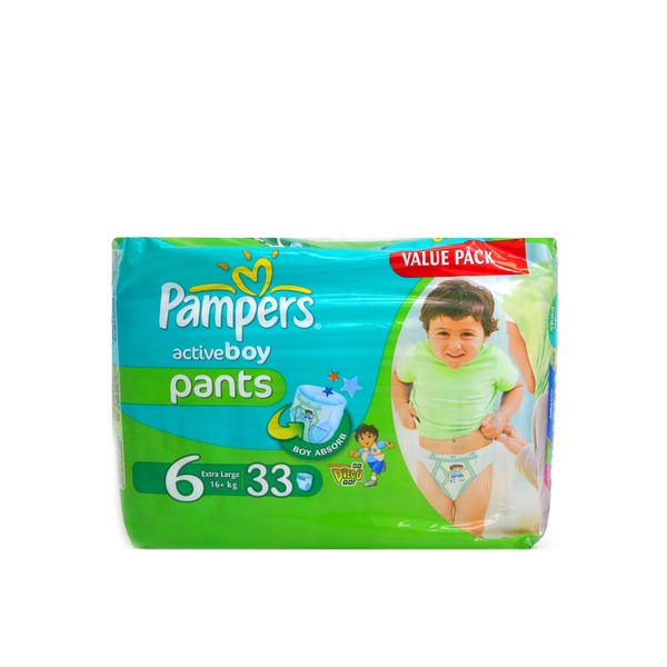 pampers active pants boy 6