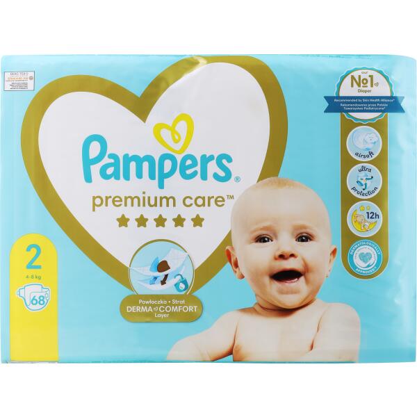 pampers rozmiar 2 ile kg