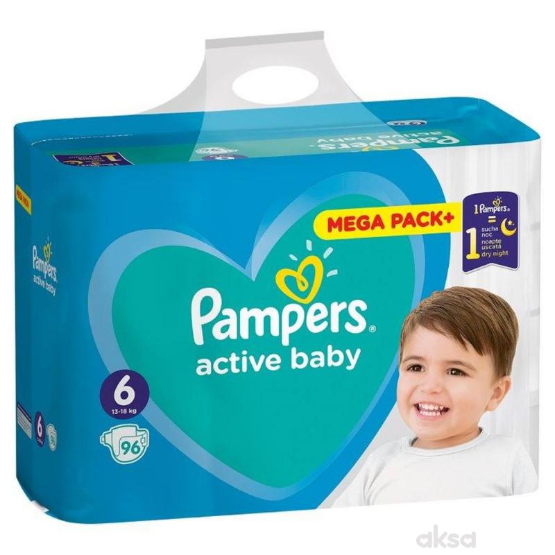 pampers 6 cena