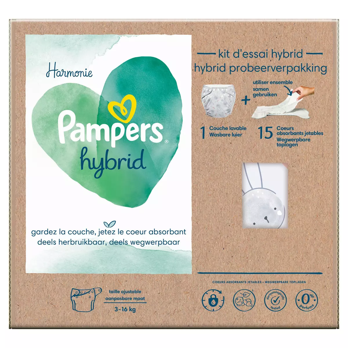 pampers pure auchan