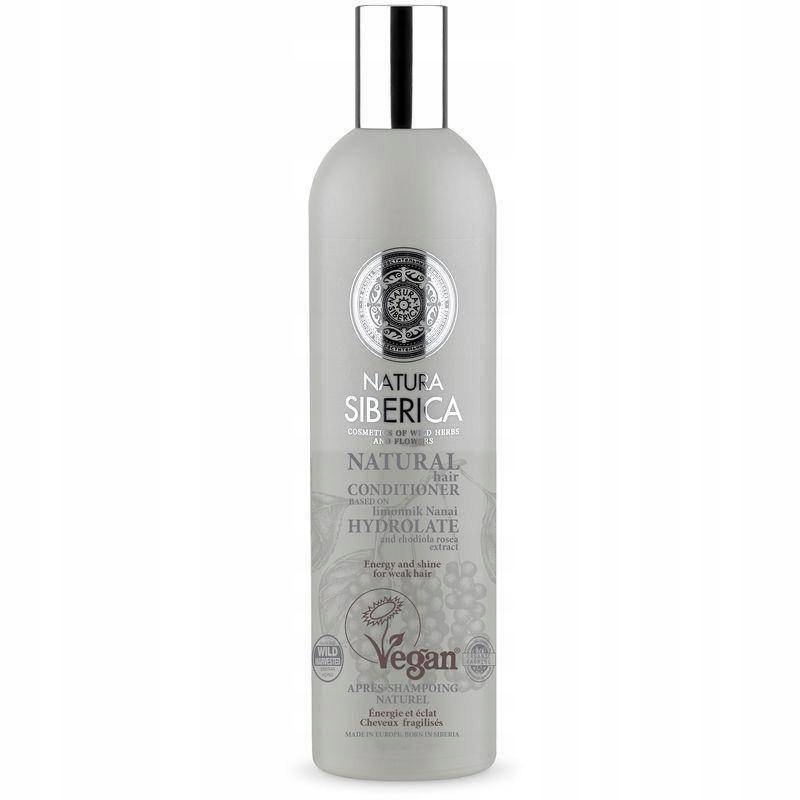 szampon neutralny do wrażliwej skóry głowy 400 ml natura siberica