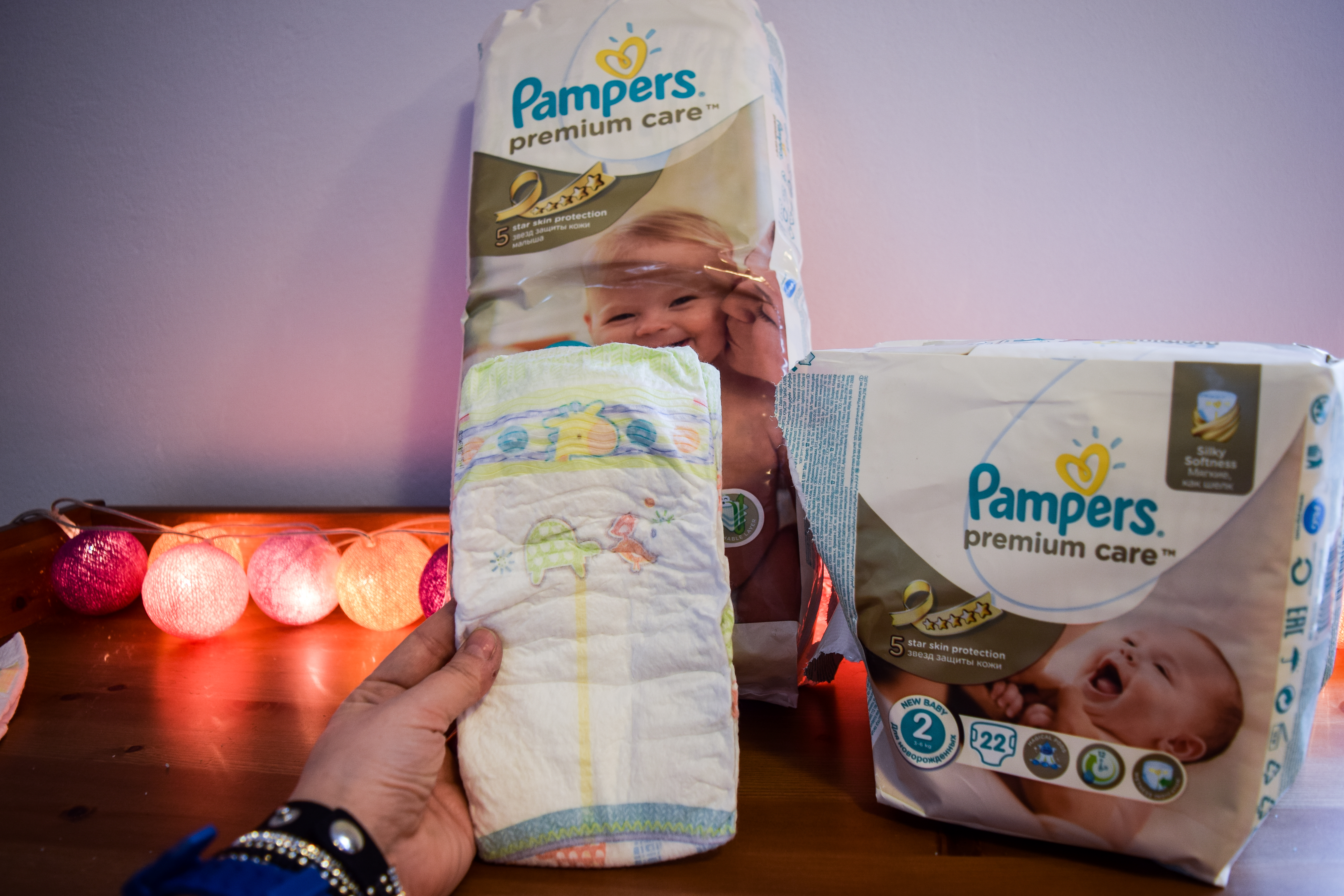 pampers zielone czy premium care