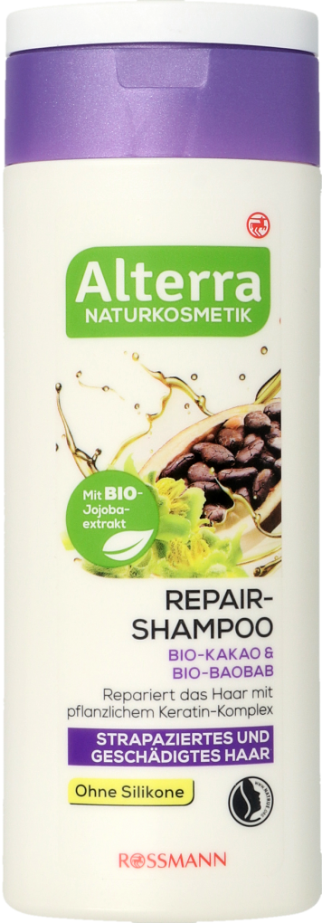 alterrabio szampon do włosów kakao & baobab