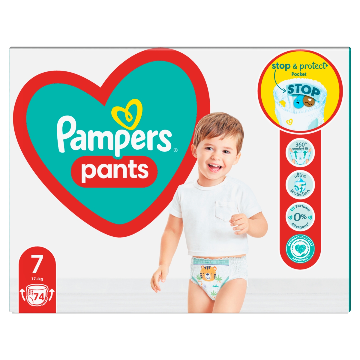 pampers pants 7 mega pack+