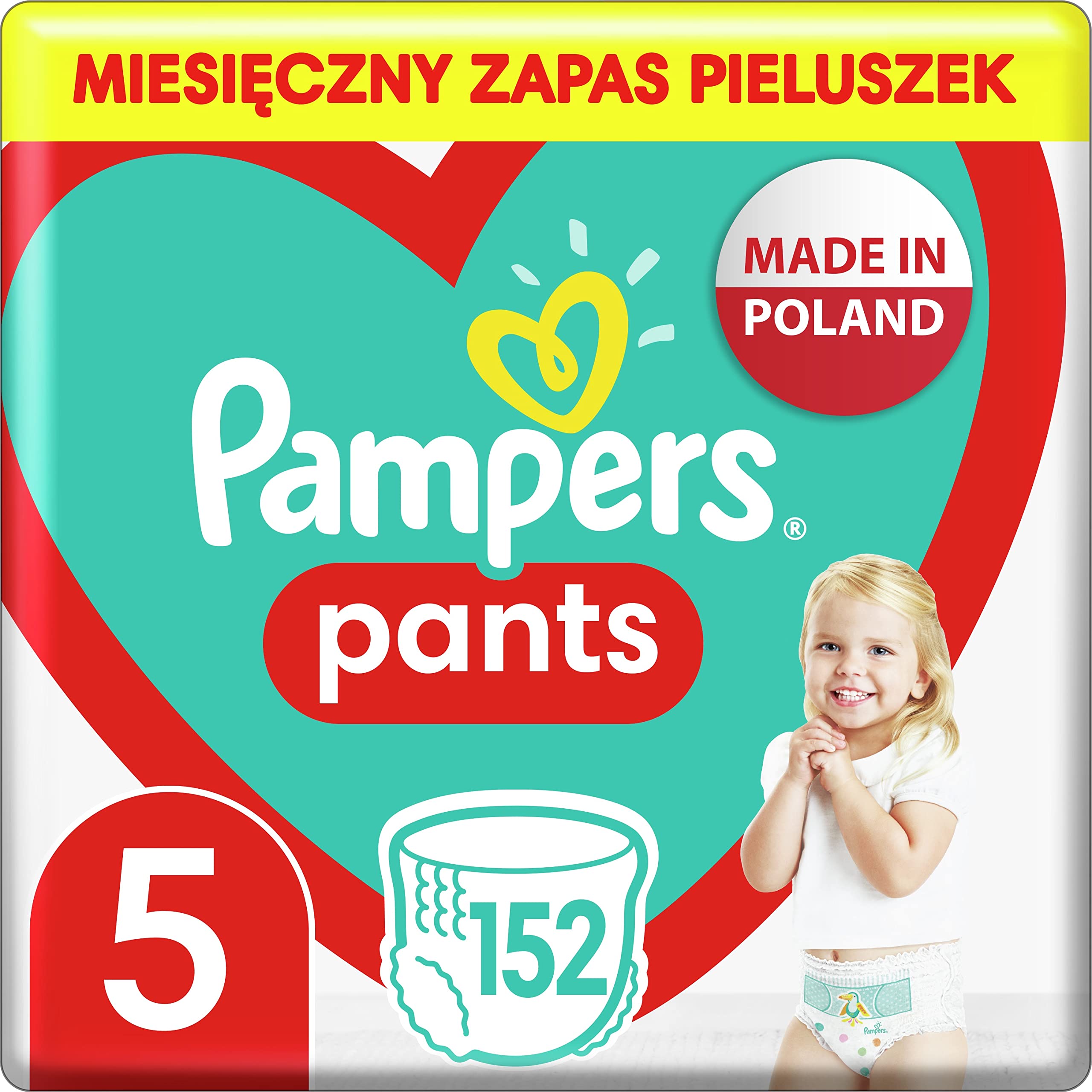 pampers pieluchomajtki pants 5