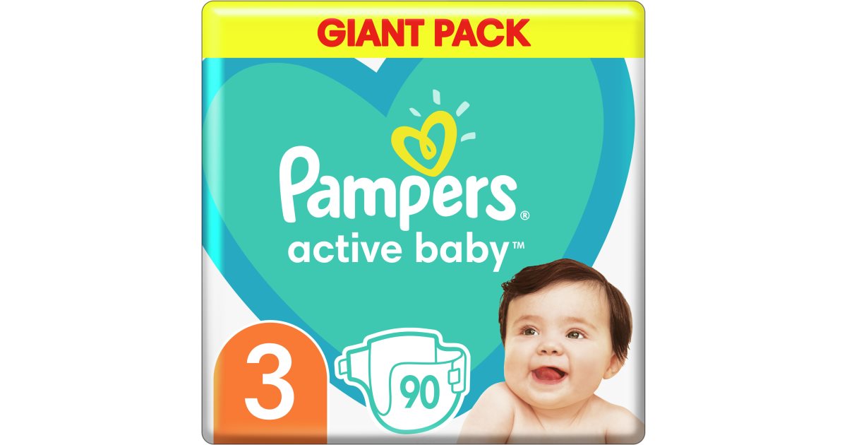 pampers 3 active baby 152 szt