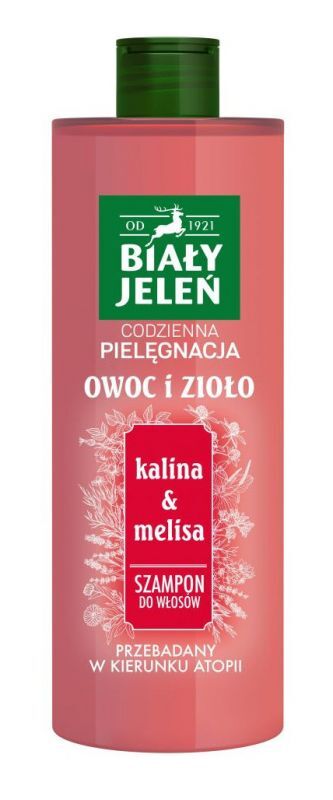 biały jeleń szampon do włosów kalina i melisa 400ml