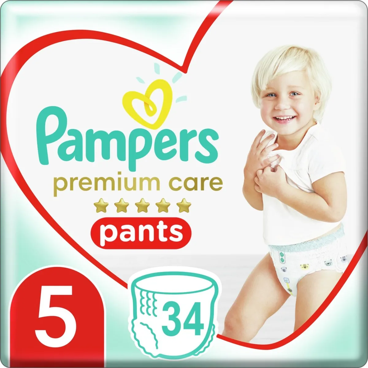 pieluchomajtki pampers premium care 5