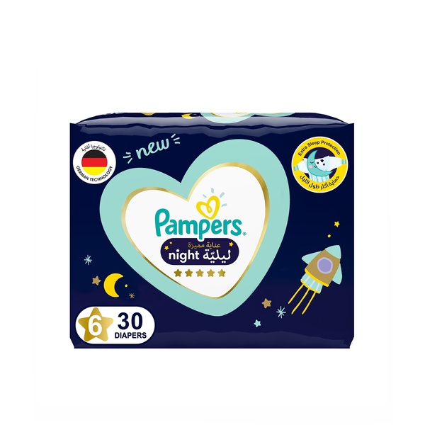 pampers night 6