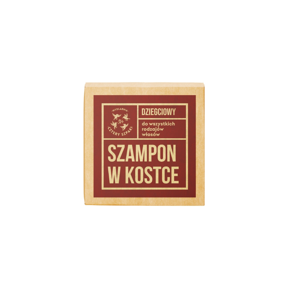 4 szpaki szampon w kostce pigment