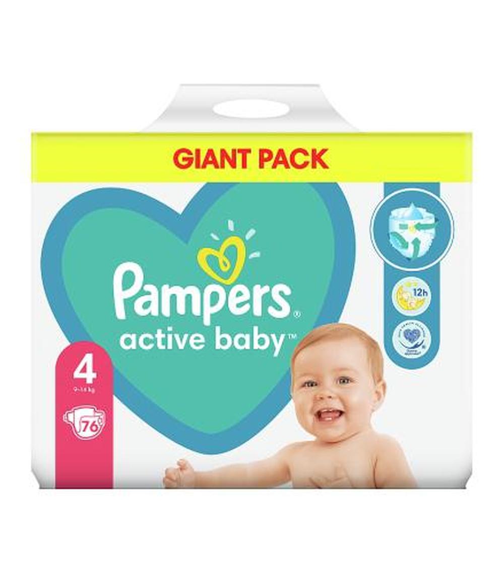 pampers active baby 4 koszt