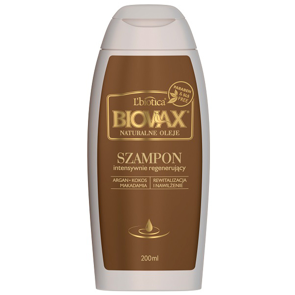 lb biovax szampon argan makadamia