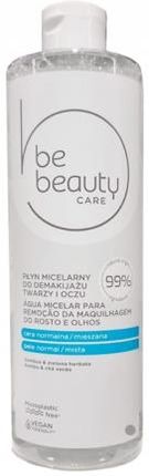 matujący płyn micelarny-tonik 2w1 do mycia twarzy 400ml clean bebeauty