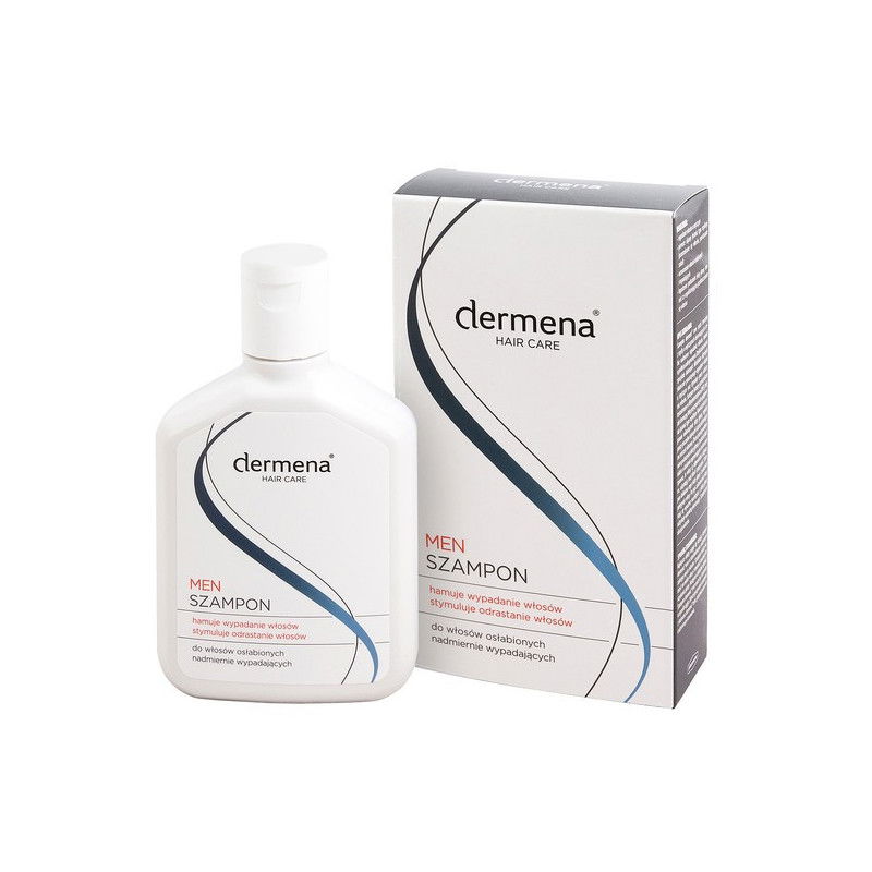 dermena hair care szampon hamujący wypadanie włosów men