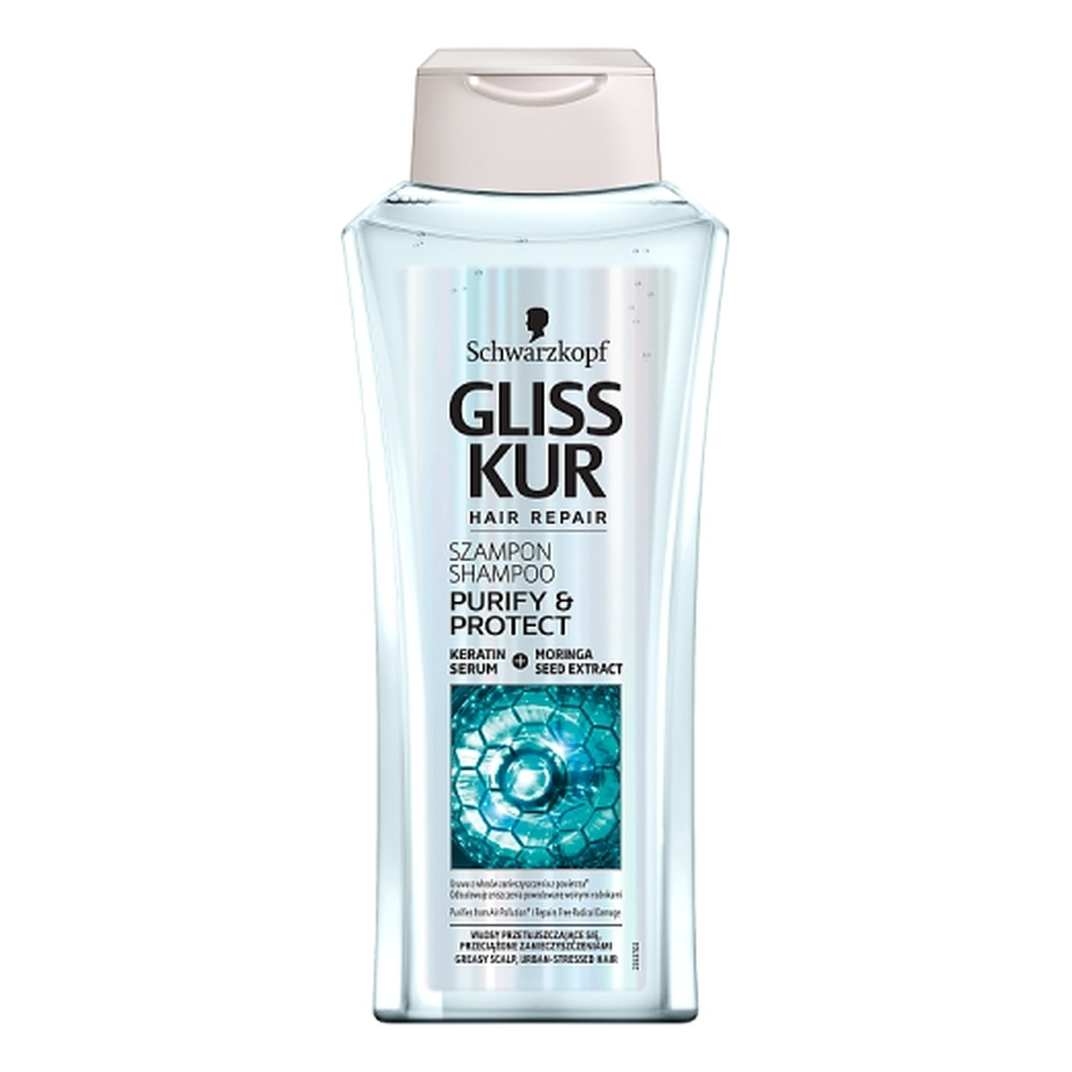 gliss purify&protect szampon włosy przetłuszczające się