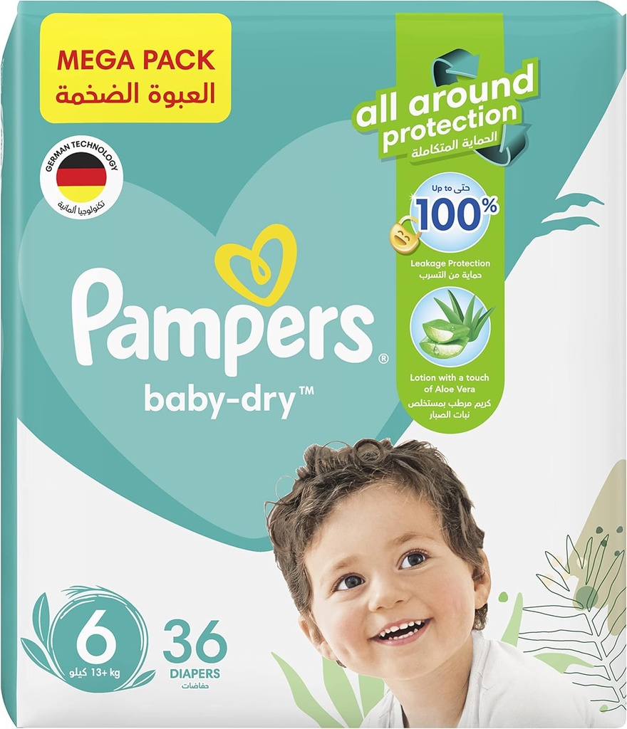 pampers baby dry 6 extra large